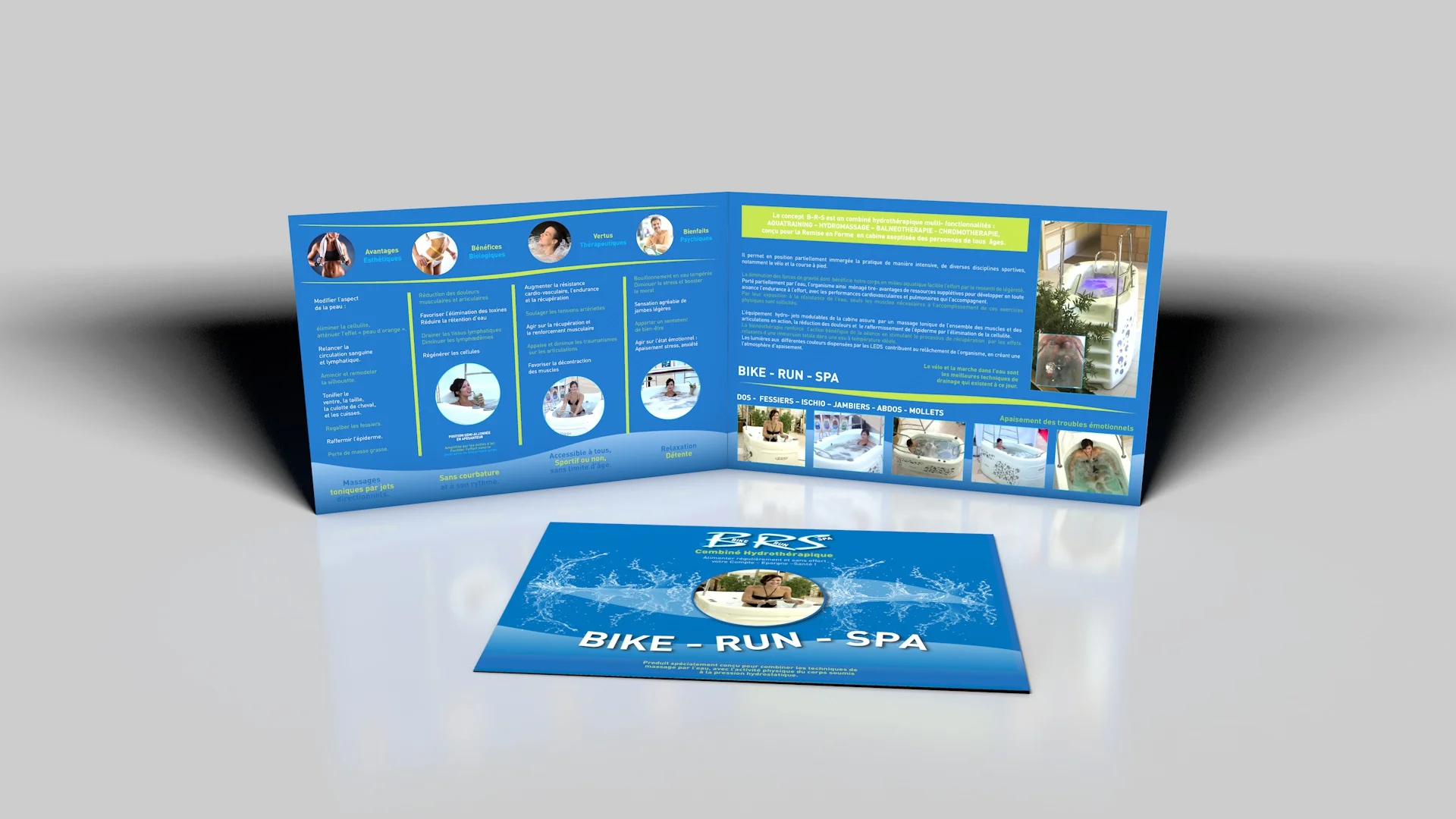 Plaquette Commerciale BRS, Graphiste Toulon